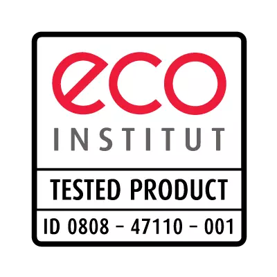 Eco-INSTITUT Tested Product ID: 0808 - 47110 - 001
