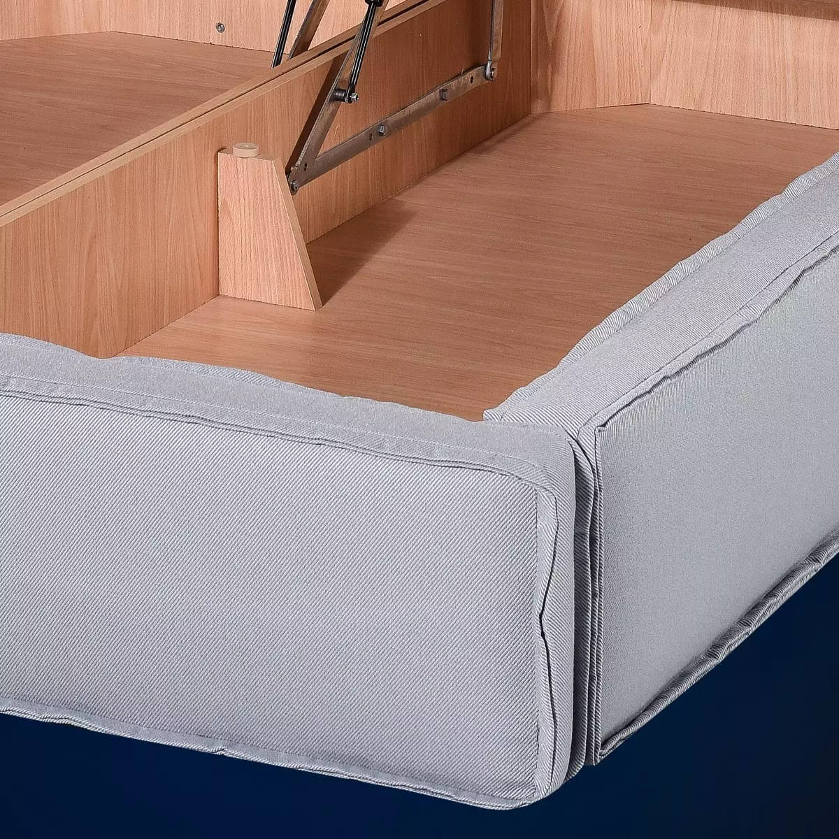 Hälsa Cozy Sandıklı Baza | Kişiye Özel Üretim Minimalist & İskandinav Yatak Odası Mobilyası