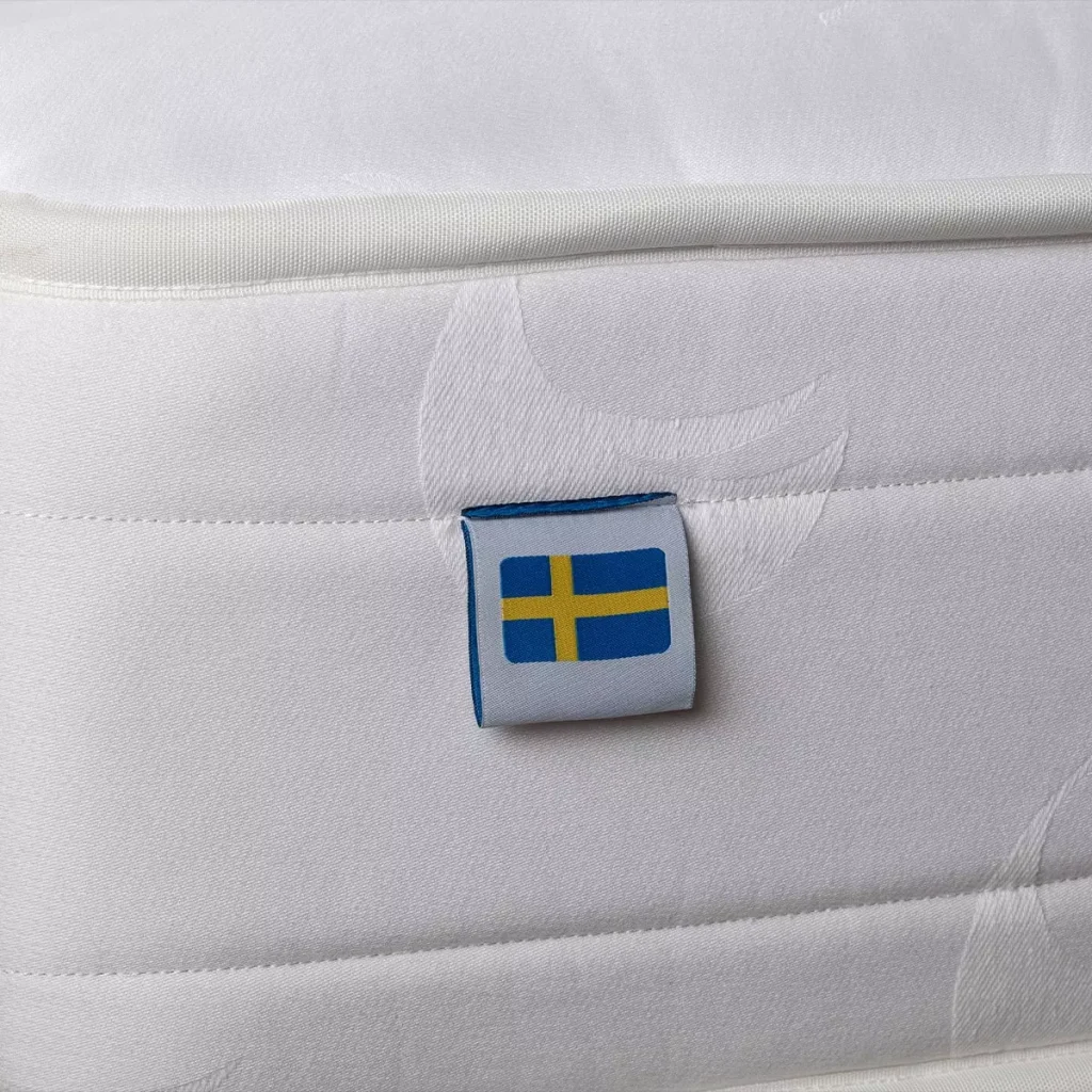 Hälsa Jönköpings Yatak | Kaset Pamuk Dolgu Paket Yay Sistemi doğal yatak