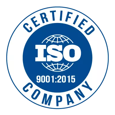 ISO Certified 9001:2015 Company